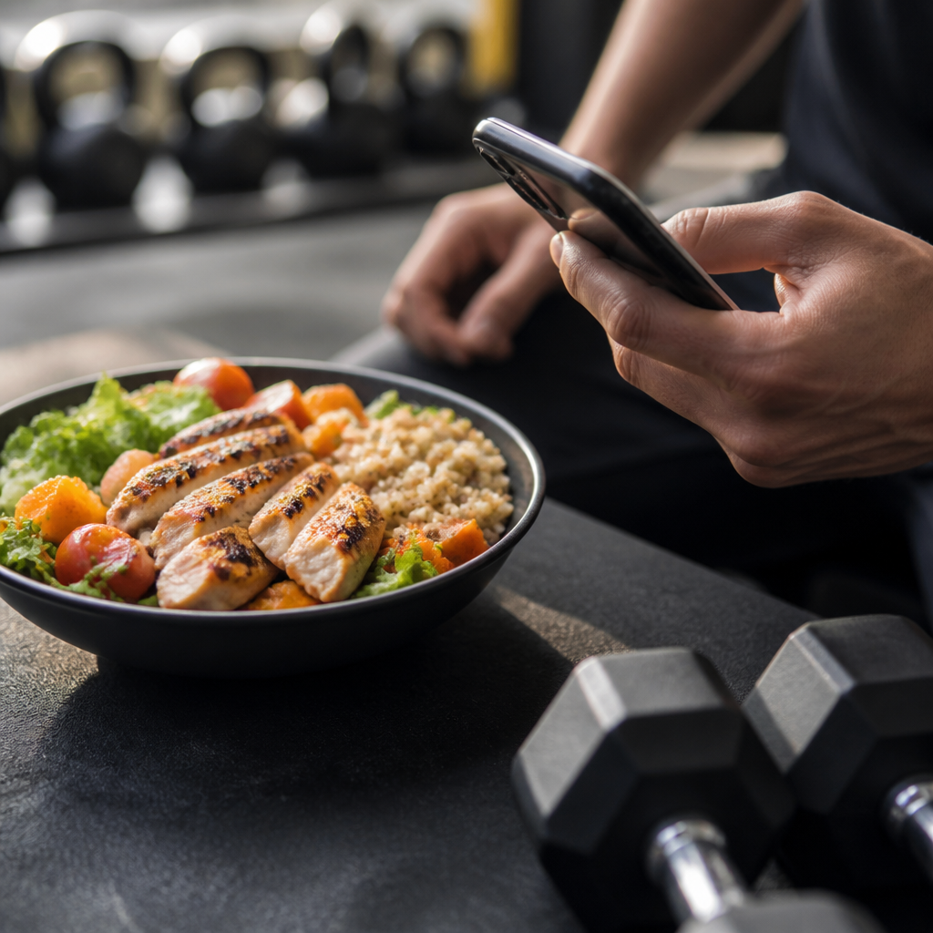 Caso d'uso dell'app: come la scansione degli alimenti aiuta gli utenti della palestra a rimanere in carreggiata