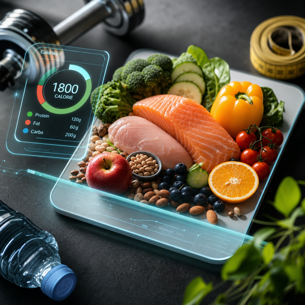 Analisi nutritiva AI tal-ikel b'soġġett ta' makronutrijenti
