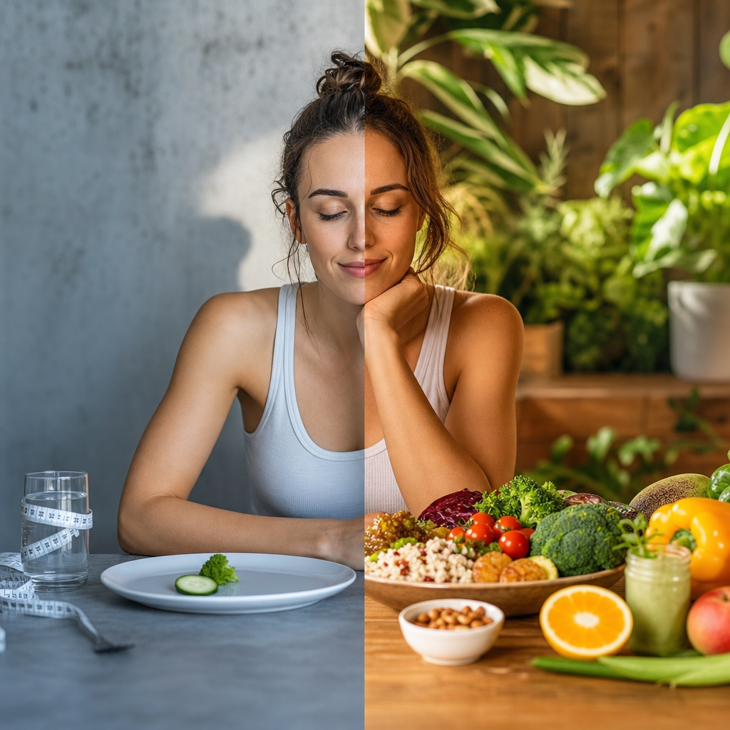 Alimentazione Consapevole vs. Diete Rigorose: Trovare un Equilibrio per una Salute Sostenibile
